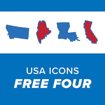 The United States Free Four logo