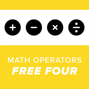 Math Operators Free Four logo