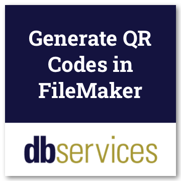 Generate QR Codes in FileMaker logo