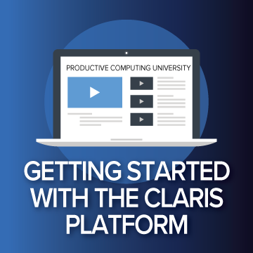 Getting Started with Claris logo