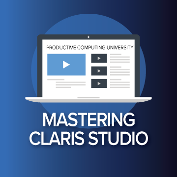Mastering Claris Studio logo